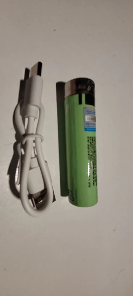New 3.7v 18650 3400mAh Lithium Battery TYPE-C Rechargeable batteries NCR18650B for Travel portable Remote Control Flashlight photo review