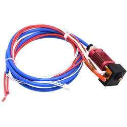 High - Performance 24V Extruder Hotend Kit with Cooling Fan and Aluminum Heating Block for 3D Printers (Only Hotend Kit)