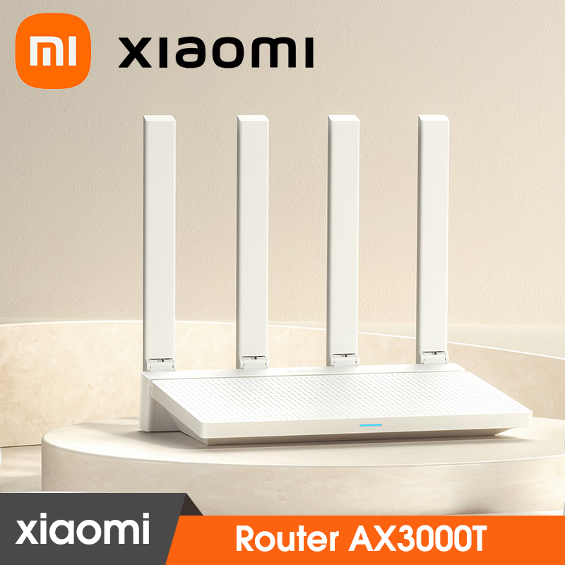 Xiaomi Router AX3000T WiFi 6 Gigabit Wireless Router 5G Dual-Band Mesh 3000Mbps Wireless Speed Supports Dual Xiaomi Router