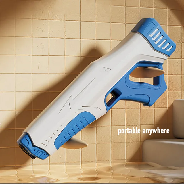2022 New Large Electric Water Gun Toy Automatic Water Absorbing Continuous Firing Beach Outdoor Swimming Pool Party Toys Gifts 6