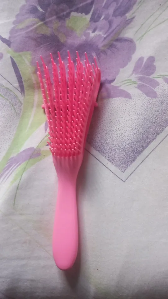 Escova Polvo Detangler para Cabelos Cacheados - Sortido - Desembarace com Facilidade e Realce a Beleza dos Seus Cachos photo review