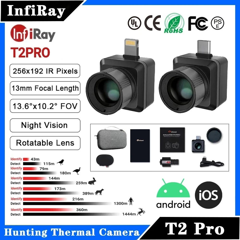 InfiRay-T2-Pro-Thermal-Imager-Hunting-Camera-Outdoor-Search-1579m ...