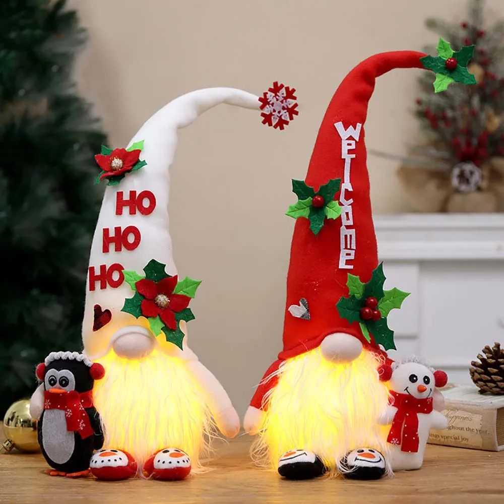 

Рождественское украшение, кукла Гном с огнями, Рудольф, Рождественский Гном с фотографией, ручная работа, Швеция, Tomte, подарок Санты, эльфа