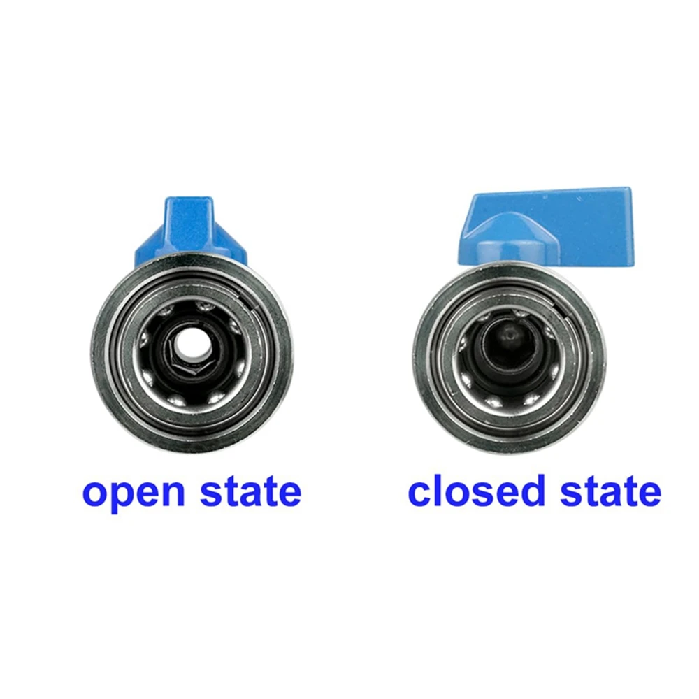 高圧洗浄機ボールバルブキット 3/8 または 1/4 インチクイック