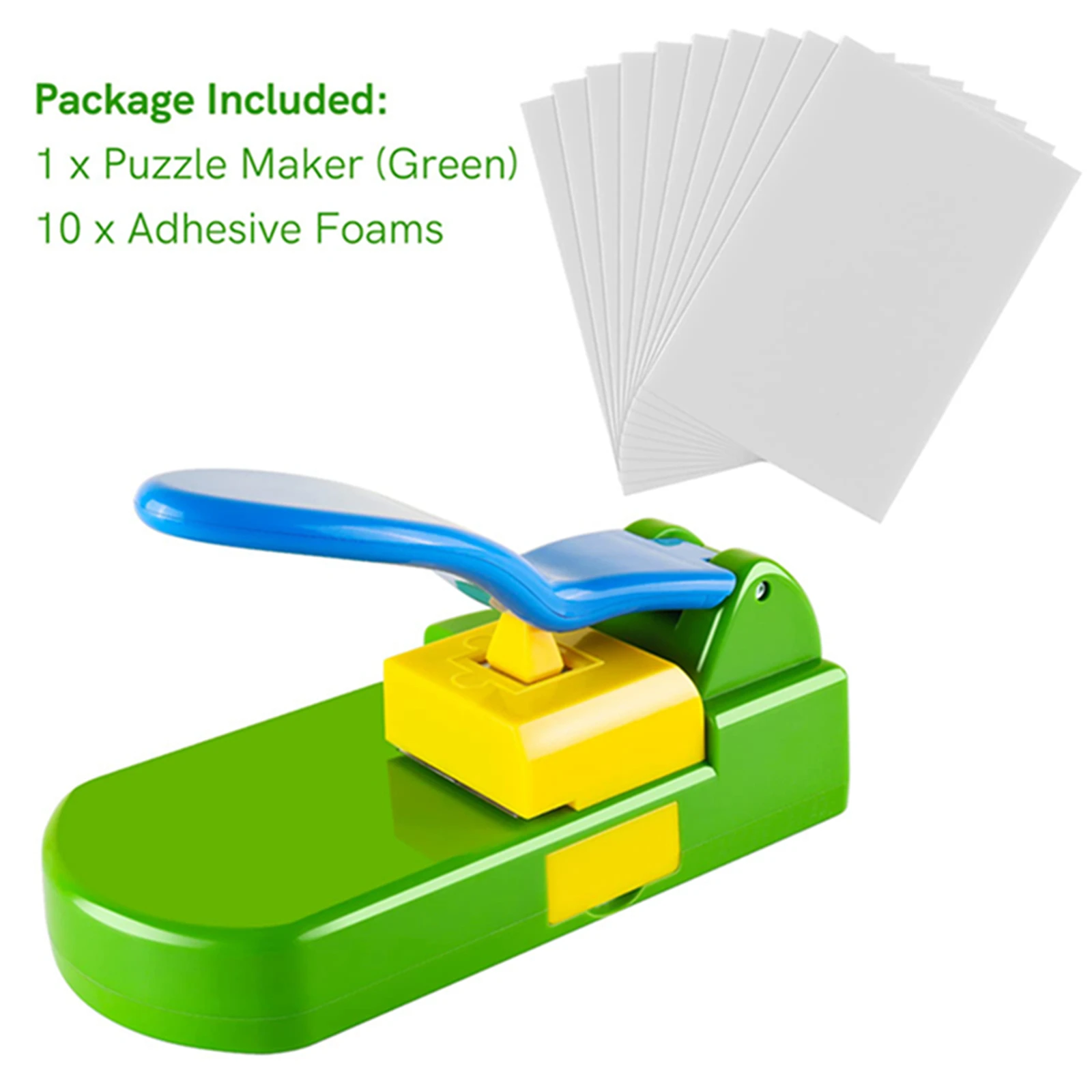 DIY Jigsaw Puzzle Maker Create Unique Jigsaw Puzzles Puzzle Making Machine with 10 Adhedive Foams Picture Photo Cutter for Fun jigsaw puzzle maker