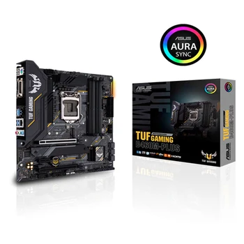 ASUS TUF 게임 B460M-PLUS mATX 인텔 B460 DDR4 , SATA 6 Gbps, USB 3.2 Gen 1 128G LGA 1200 CPU 마더 보드