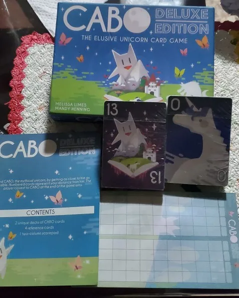 2 Styles CABO English Luxury Edition Board Game Card 2-4 Kabo Adult and Children's Gathering Board Game Holiday Party Gifts photo review