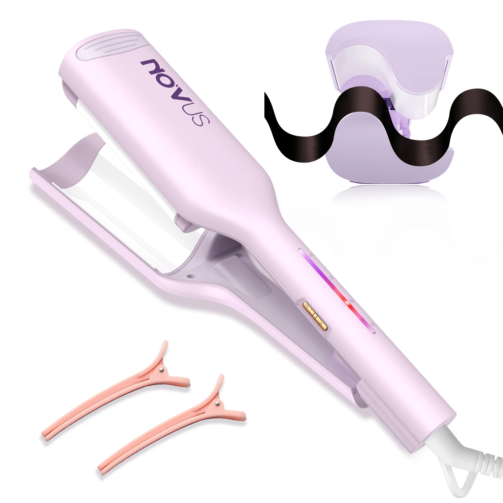 Professional 1.25 Inch Curling Iron Hair Waver