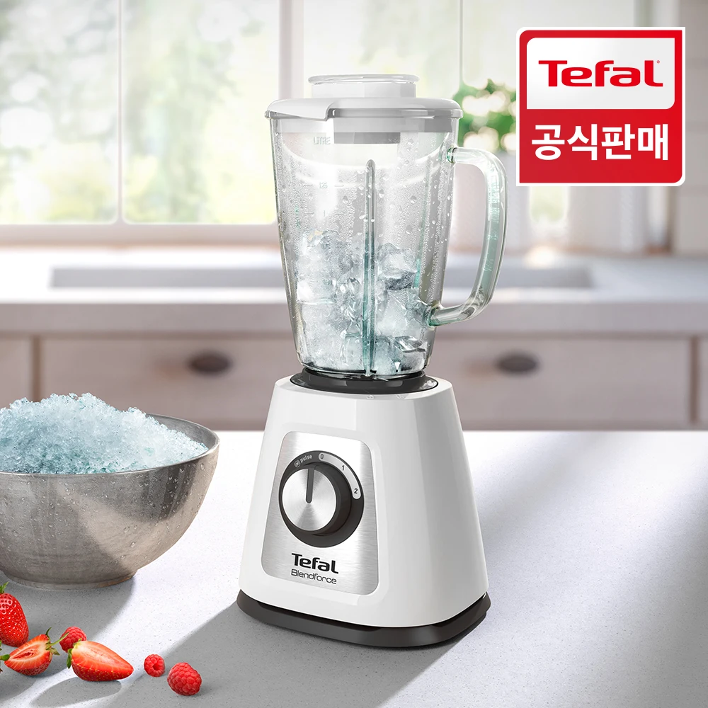 테팔 블렌더 블렌드포스 플러스 글라스 화이트 BL4351