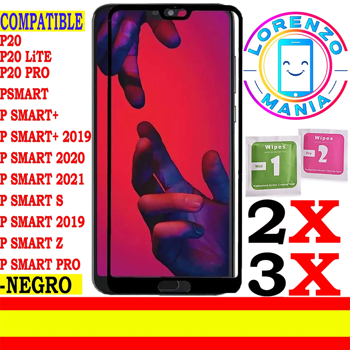 Huawei P20, P20 Lite, P20 Pro, P Smart Z, P Smart Plus 2019, P Smart S, P Smart 2021, P Smart 2020, P Smart 2019, P Smart Plus 2018, P Smart Pro, Vetr