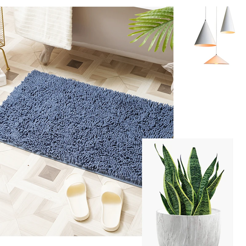 Super Absorbent Floor Mat, Ultra-thin Bathroom Carpet, Waterproof Bathroom  Mat, Quick Drying Barrier Floor Carpet