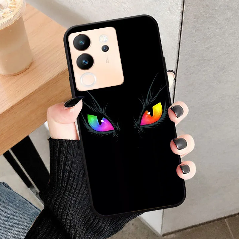 Sleek Black Soft Silicone TPU Protective Phone Case