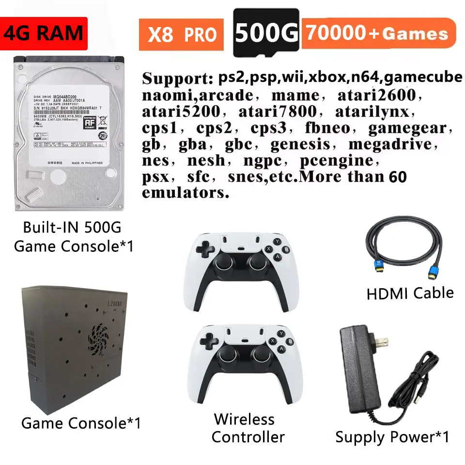 500G HDD BW
