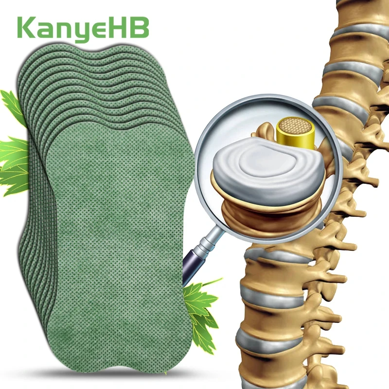 Back Pain Plaster 12pcs Lumbar Strain Waist Neurogenic Spine Joint Relax Muscle Wormwood Patch Medical Neck Arthritis Stickers pain relief patch