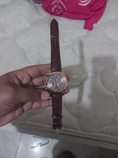 Chenxi 976 Men's Leather Chronograph Quartz Watch - Luminous photo review