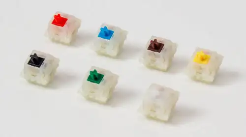 Interruptor Leitoso para Teclado Mecânico Gateron Ks3x1 110 Pcs - Imagem 4