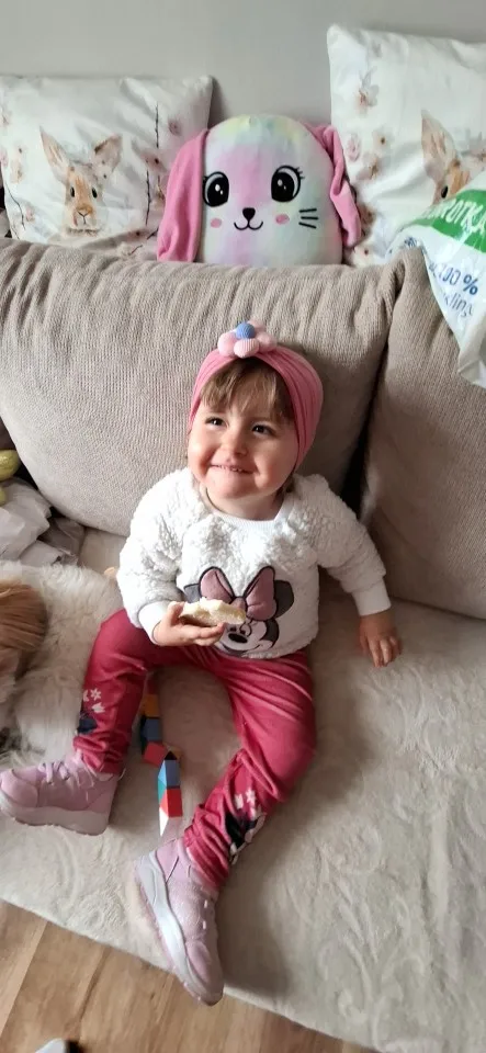 Cute Floral Nylon Baby Headband photo review