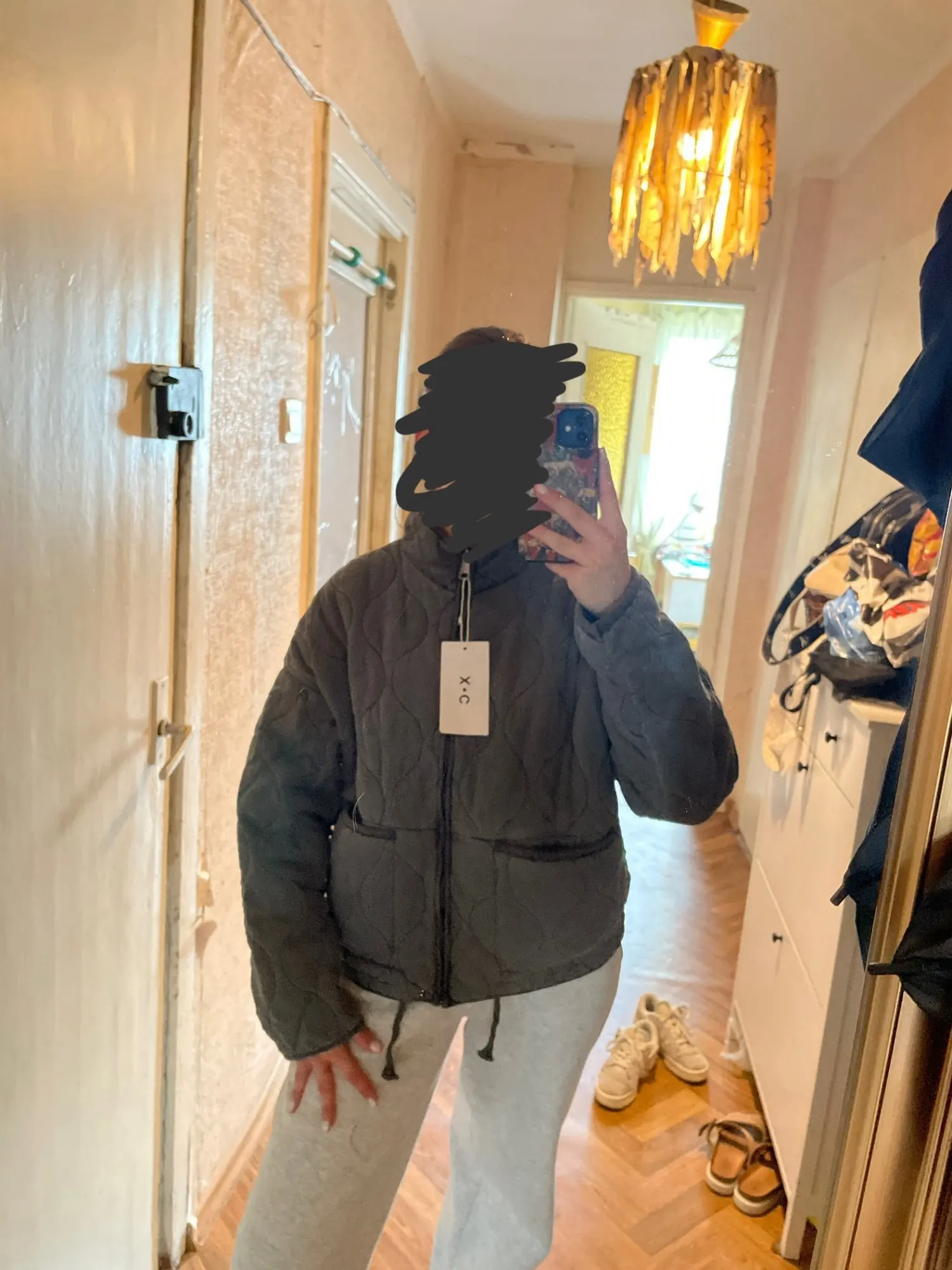 2024 Autumn Women's Stand-Up Collar Cotton Coat photo review