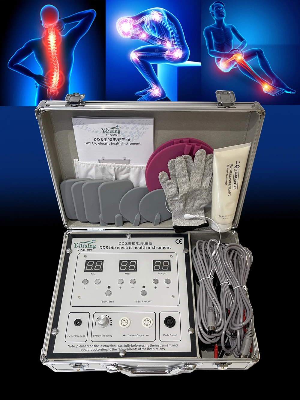 Dds Bioelectric Therapy Electrotherapy Bio-electric Analyzer Body Massager Machine