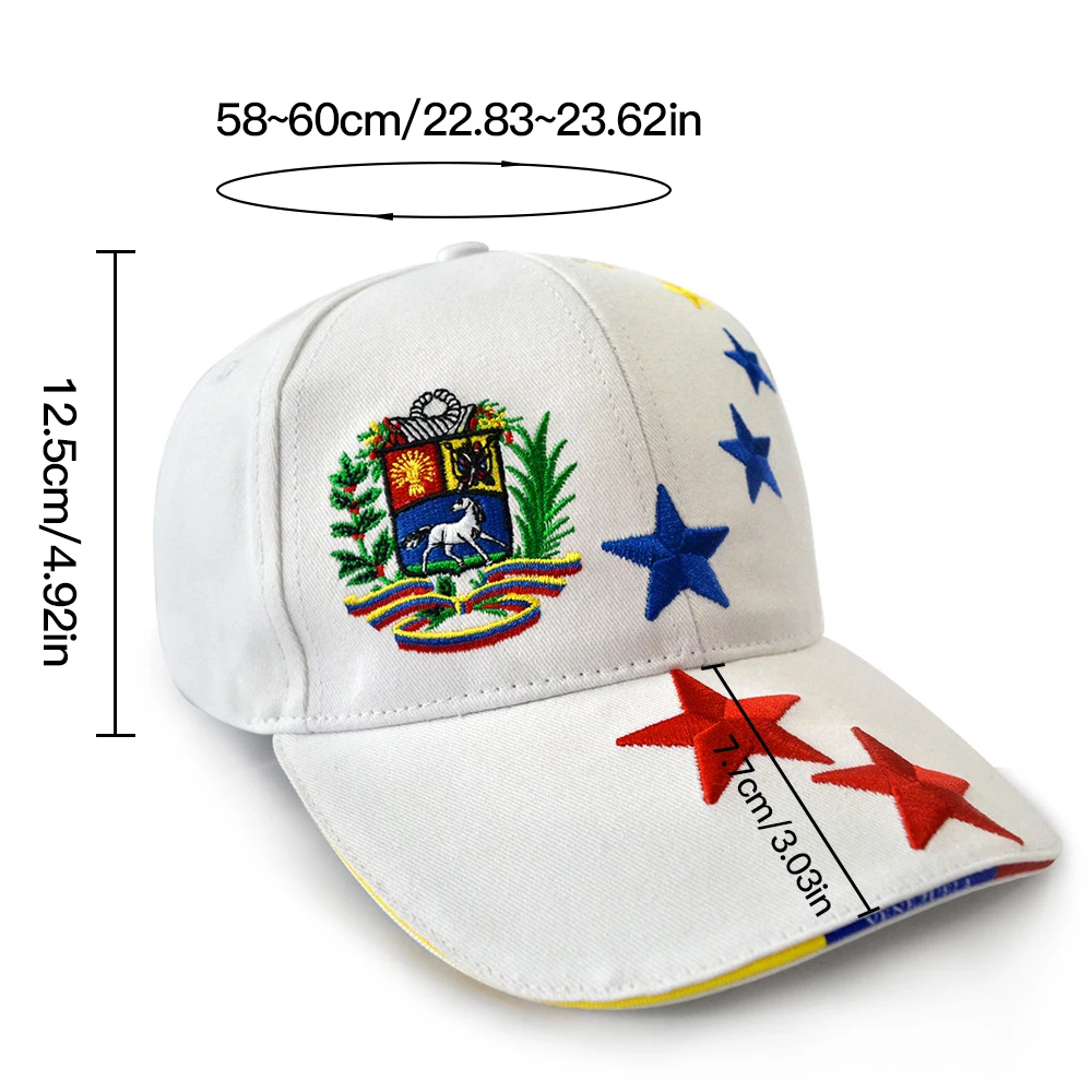 Men's Cap New Designed Venezuelan Hat Good Quality Cotton Baseball Cap Adjustable Size Baseball Hats Outdoor Women Sports Cap 3