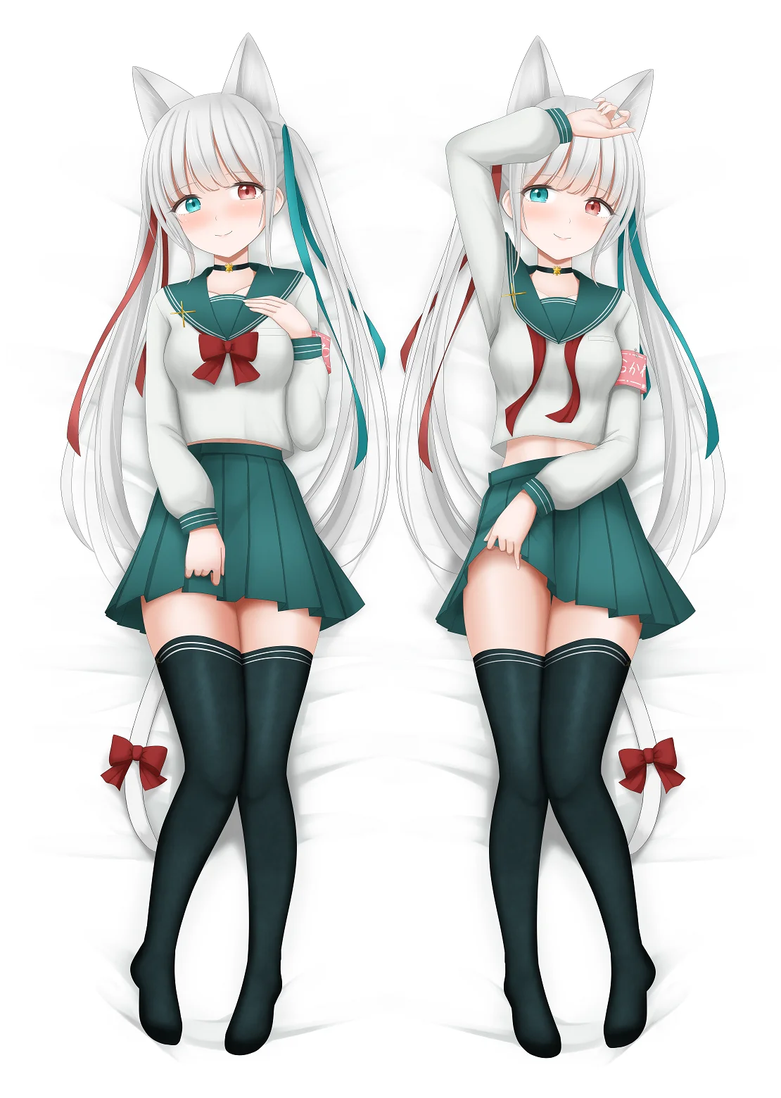 

Dakimakura Anime Pillow Case Baihe Night Boat Pillow Cover Halloween Christmas Decoration 2023