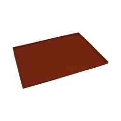 Silicone Non - Stick Baking and Pastry Mat Set - Reusable Kitchen Utensils and Tools (Brown)