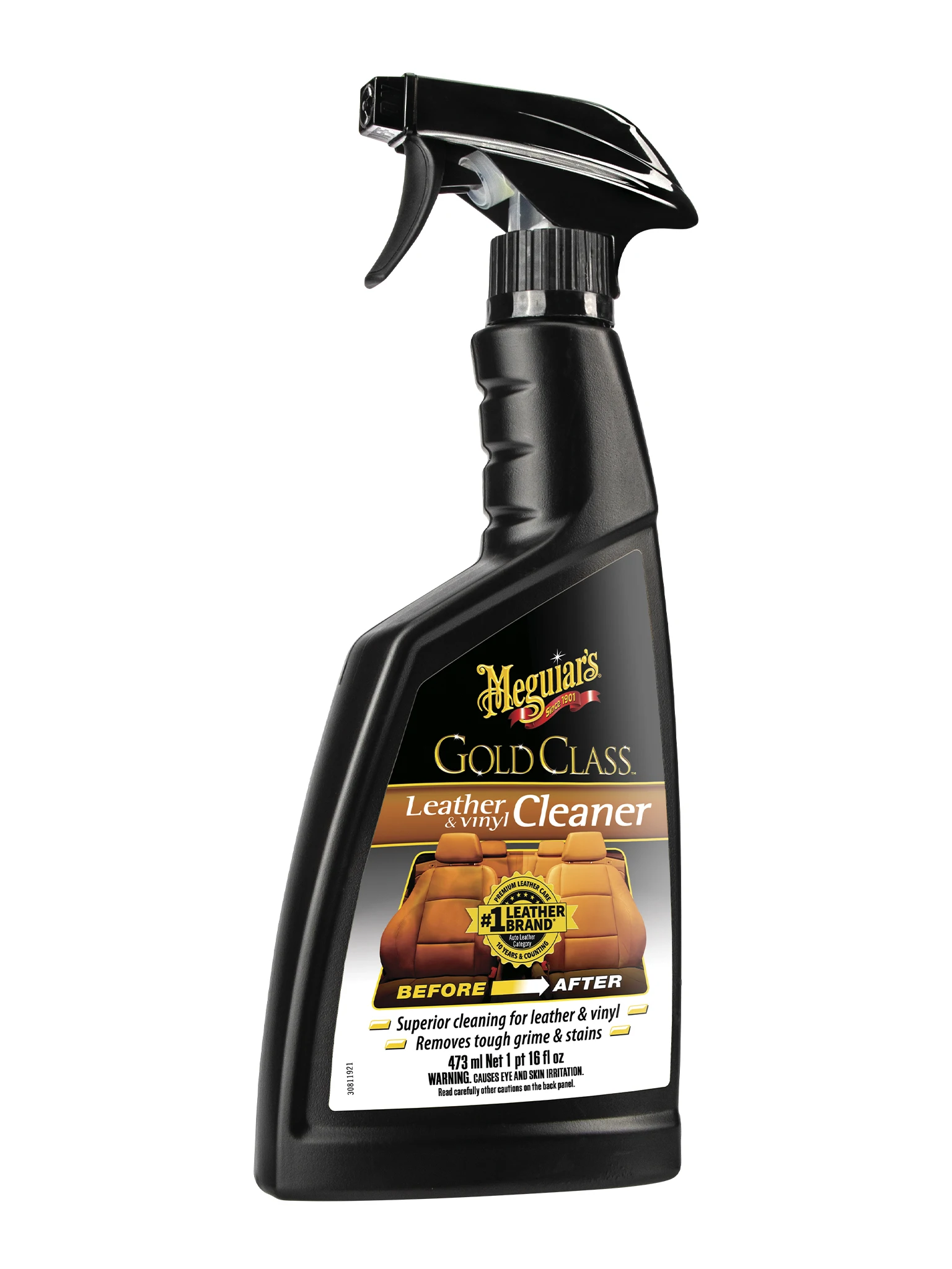 Meguiar's, Limpiador de Cuero y Vinilo Gold Class, G18516, 473gr.