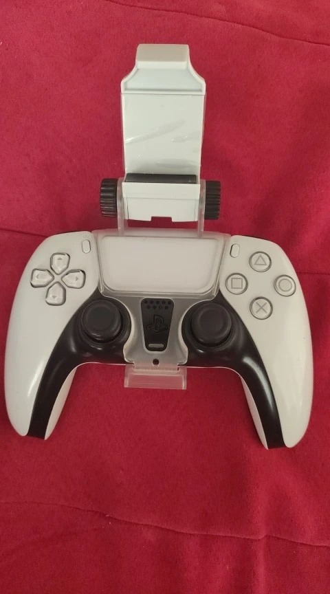 For Sony Playstation Dualshock 5 PS5 Controller Clip Holder Bracket Adjust Mobile Phone Clamp Game Handle Mount Hand Grip Stand photo review