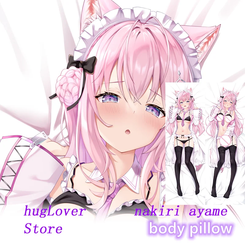 Dakimakura Anime Hakui Koyori Hololive Body Pillow Doublesided Print