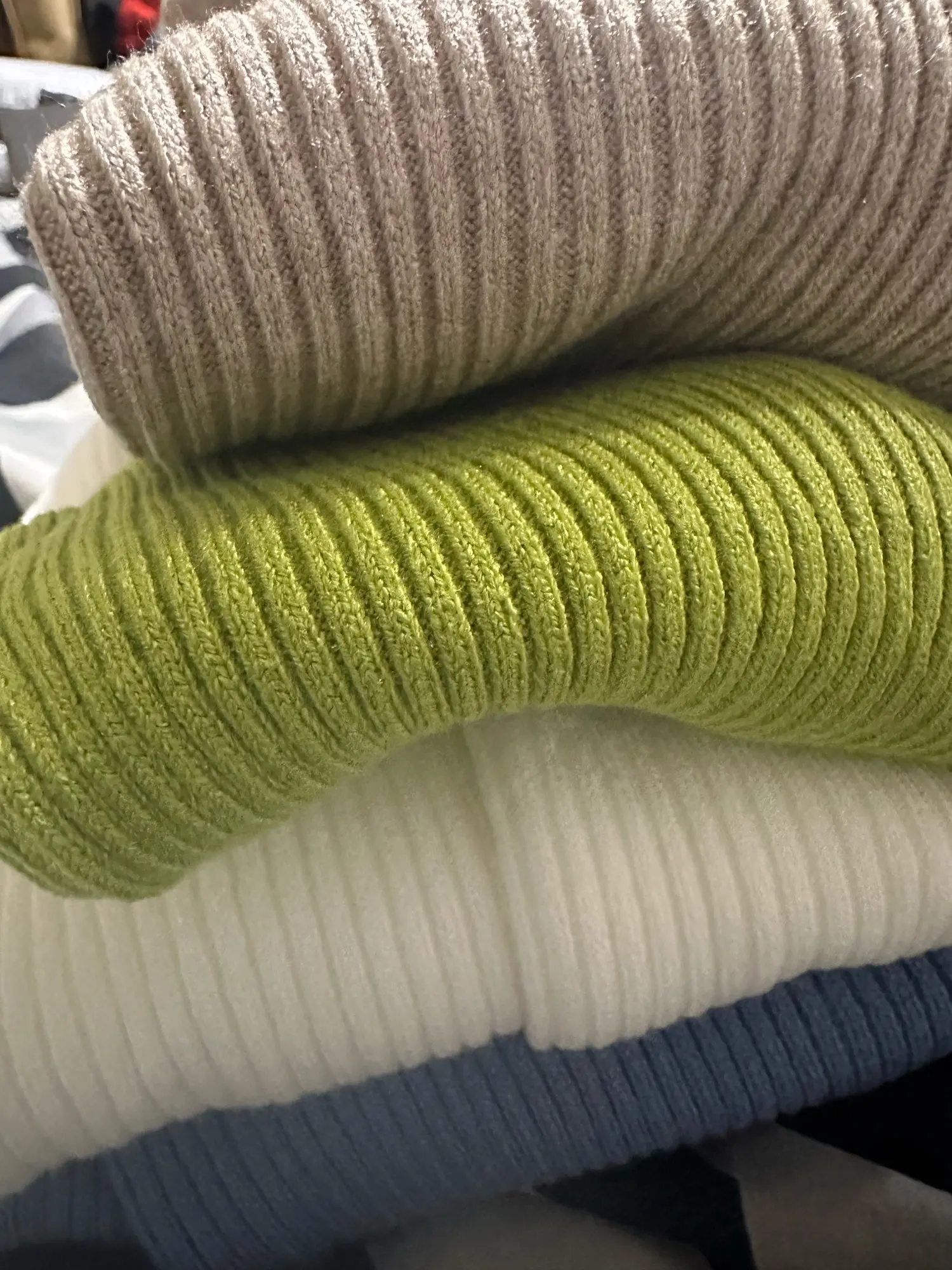 Autumn Winter Mock Neck Women Sweater Vintage Basic Solid Knitted Tops Casual Slim Pullover Korean Sweaters Simple Chic Jumpers photo review