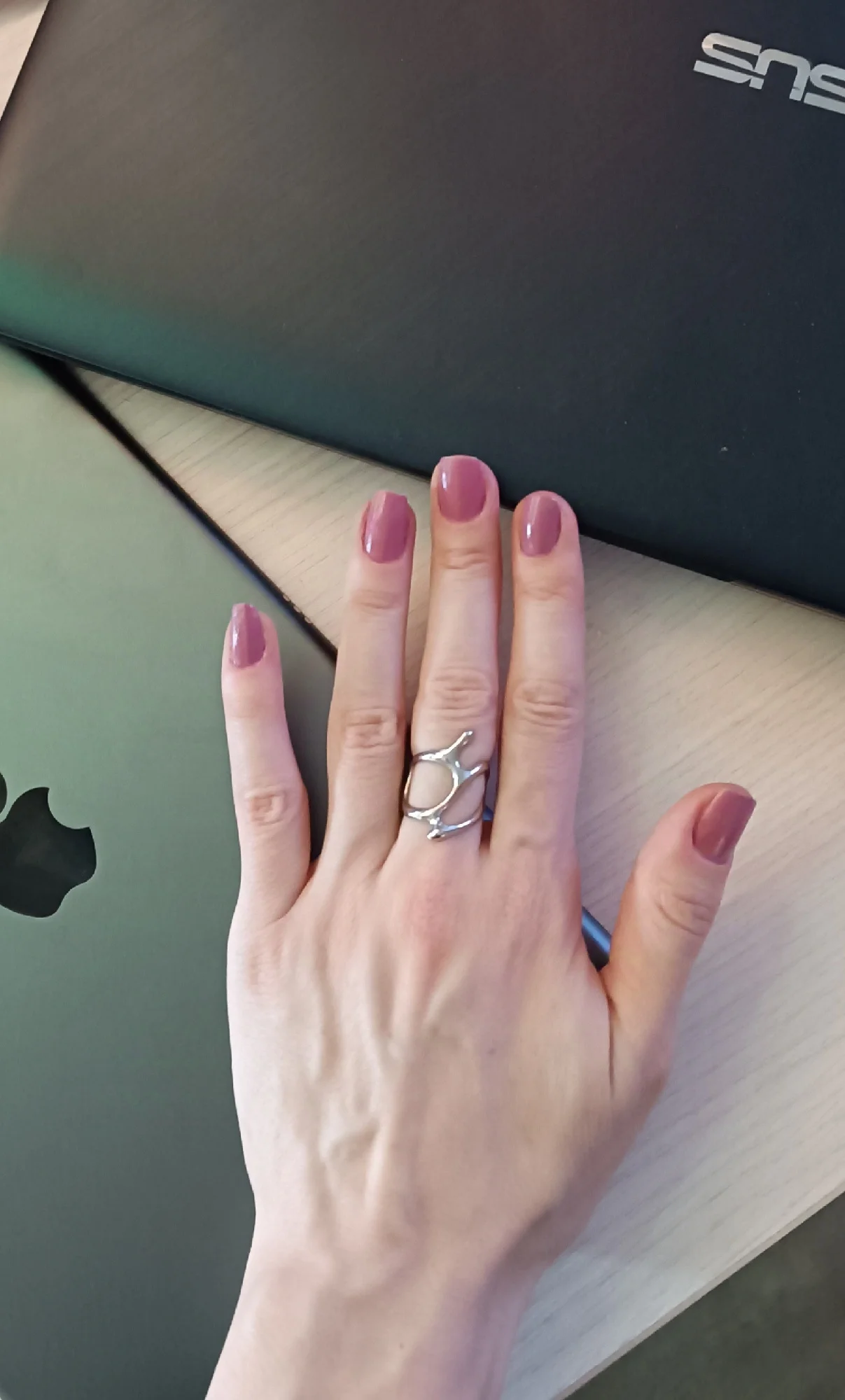 Adjustable Colorful Drip Glaze Ring photo review