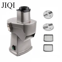 Commercial Electric Ham Dicing Cutter Stainless Steel Automatic Vegetable Cutting Slicer Dicer Grinder Machine Fruit Shredder EU 1