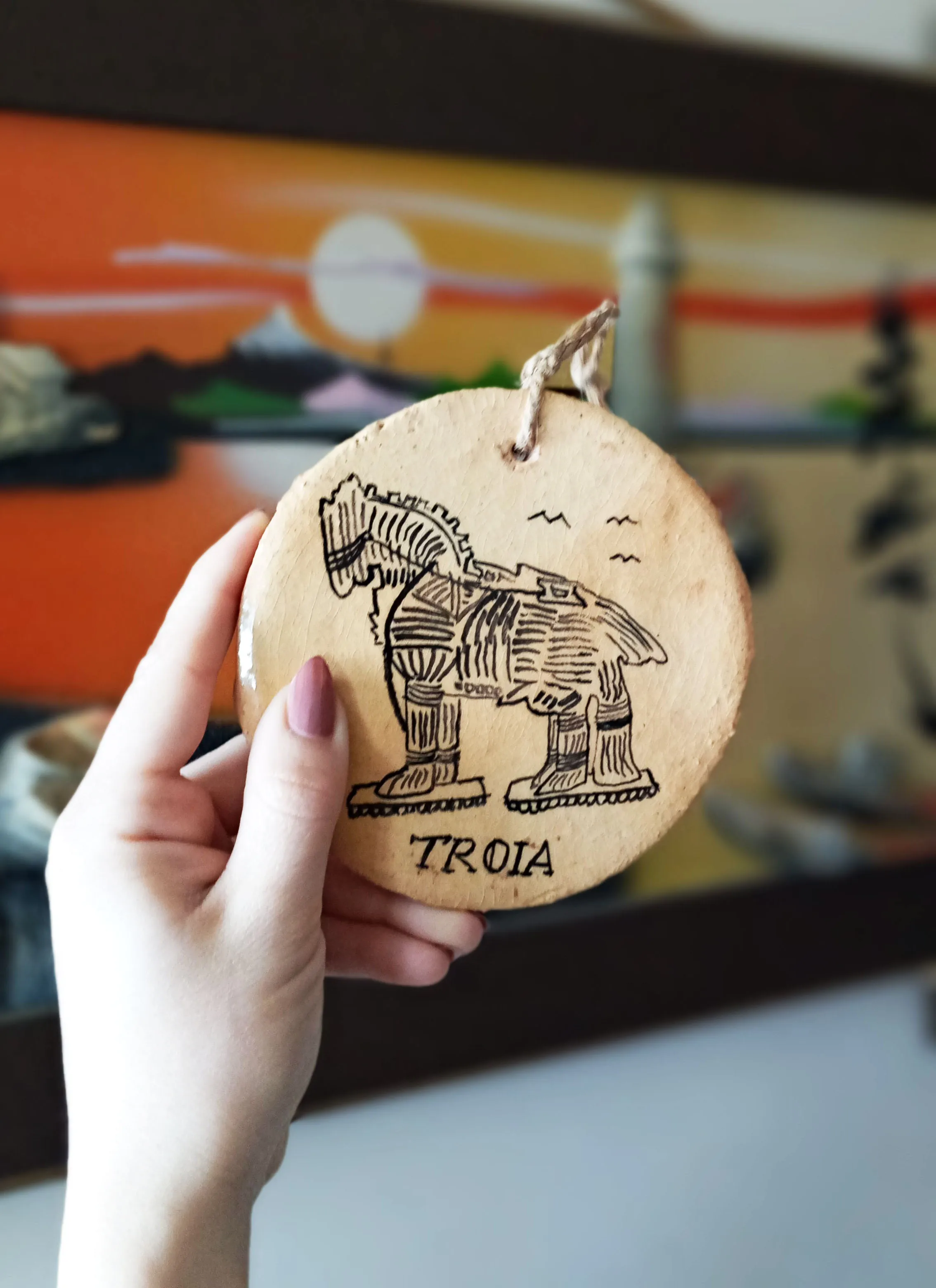 

Trojan Horse Ceramic Bauble