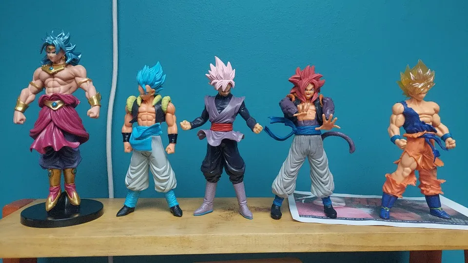 20cm Dragon Ball Anime Figure Broli Super Figma Toys DBZ Super Action Figurine PVC Collection Model Toys For Kids Gifts photo review