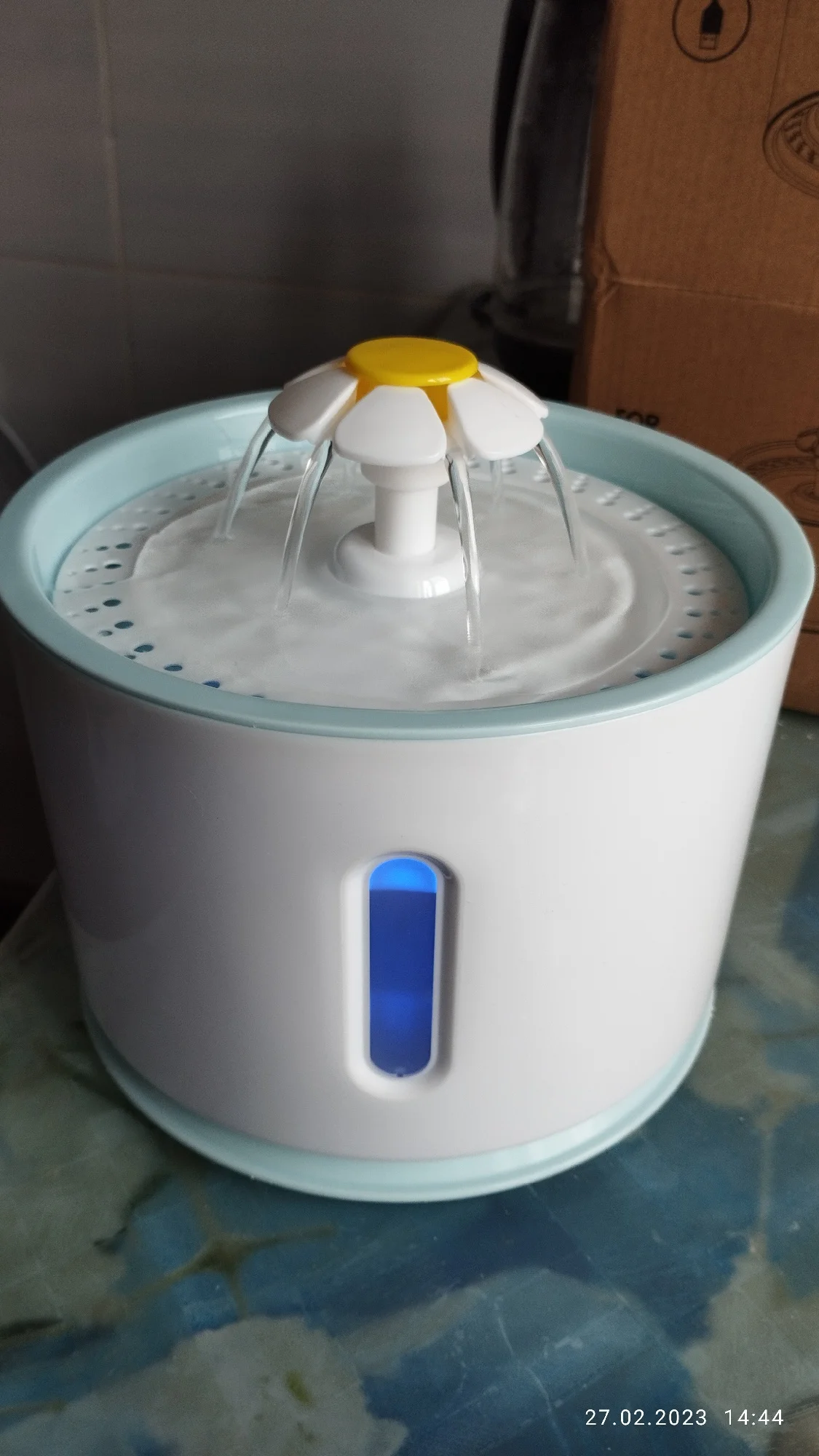 BeQ Upgrade Automatic Cat Water Fountain,2.5L/84oz Inside