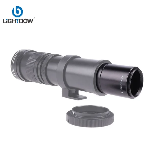 Opteka 2X Telephoto Converter Lens - Doubles Focal Length For Opteka 420-1300mm & Other SLR Camera Lenses