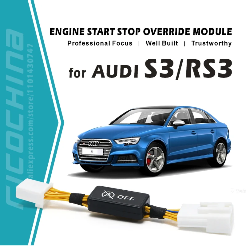 Sistema Di Avviamento Automatico Per Auto Per Audi S3 Rs3 Auto Stop Start Switch Off Sensore Di Controllo Del Dispositivo Per Audi S3 Rs3 8V 8Y