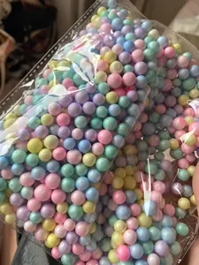 2-4 мм/5-10 мм многоцветные пенопластовые шарики мини-бусины Полистирол ...