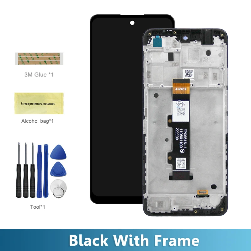 Für Motorola Moto G22 Display Full OLED