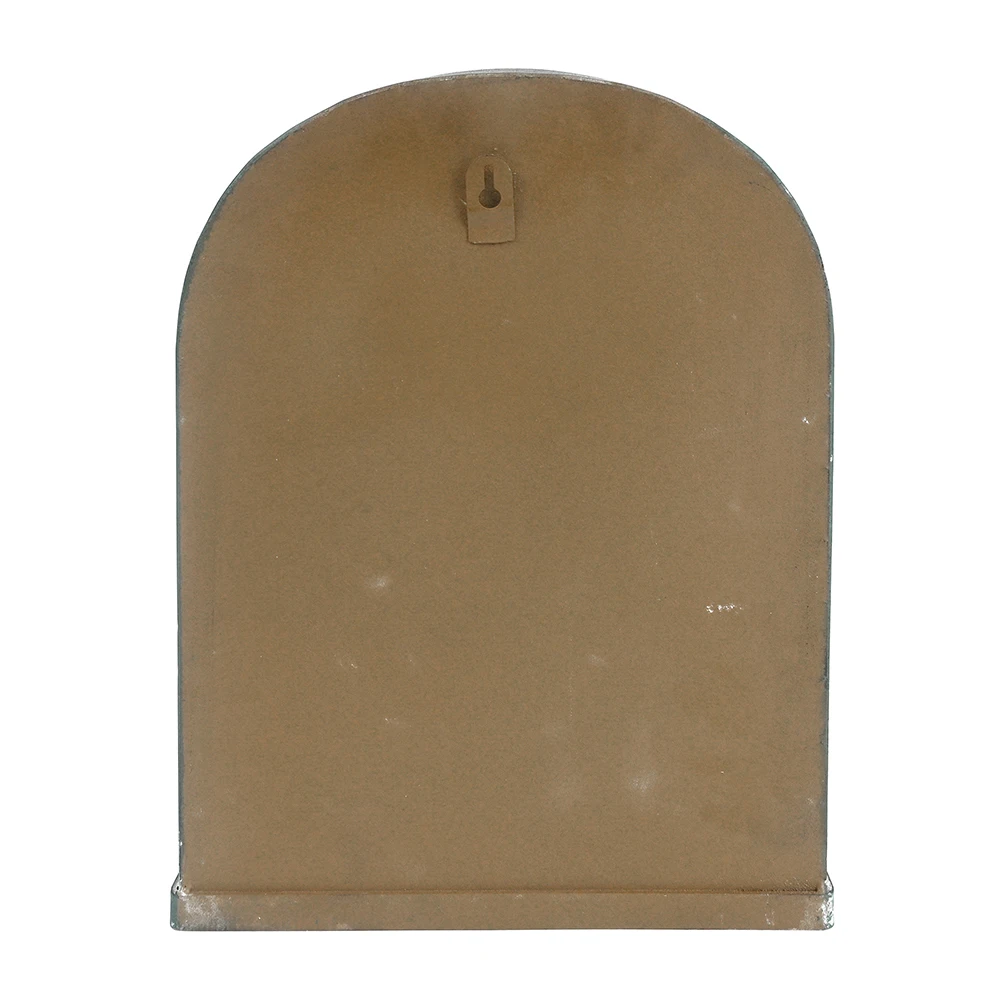 Farmhouse Post Decoration Crafts Mailbox Post Vintage Outside Mailboxes Wall Mounted Box Mailboxes Letter Box Metal, wall mounted mailbox, post mount mailbox, miniature mailbox
