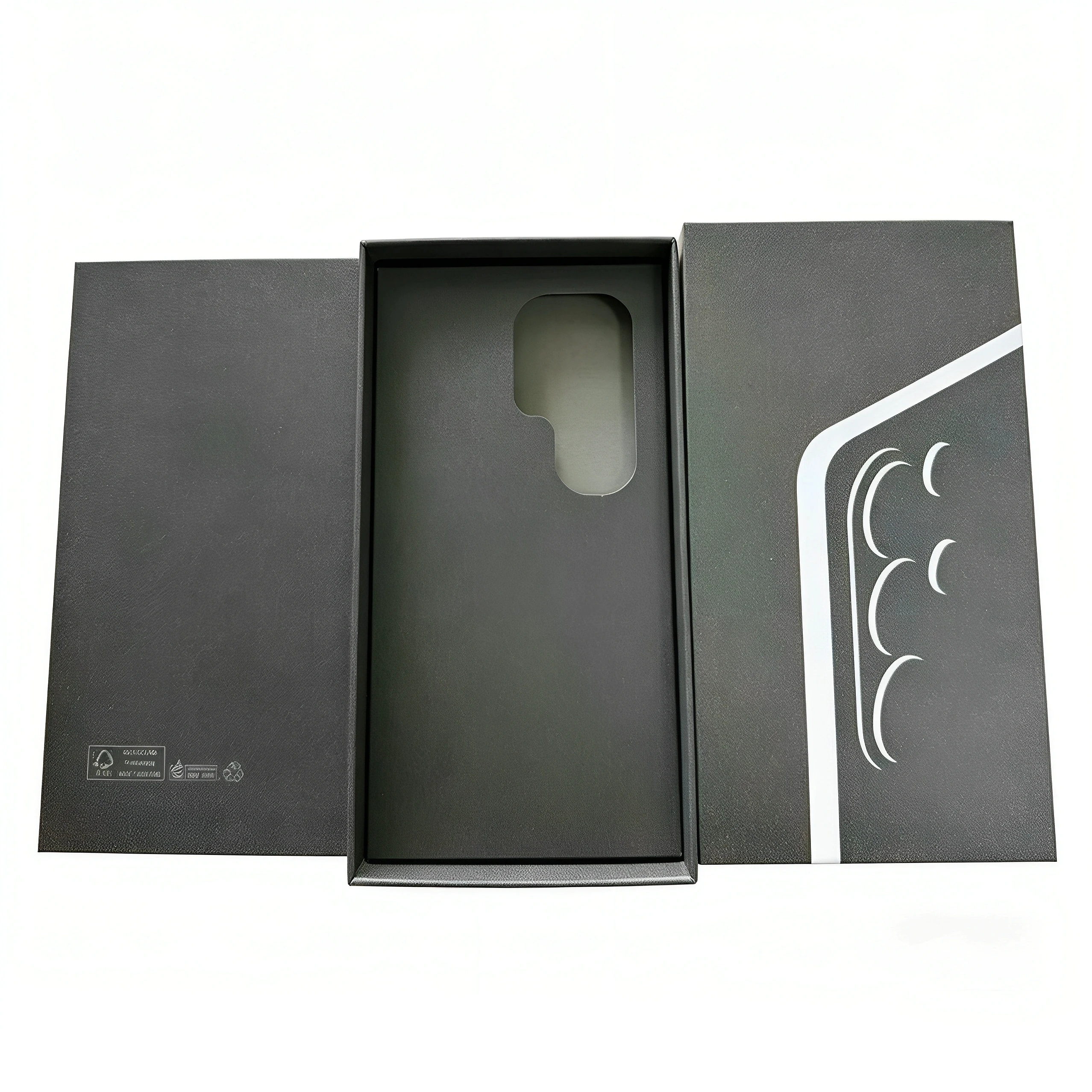 Premium Phone Packaging Box with Seal Sticker - Retail Accessory Replacement
