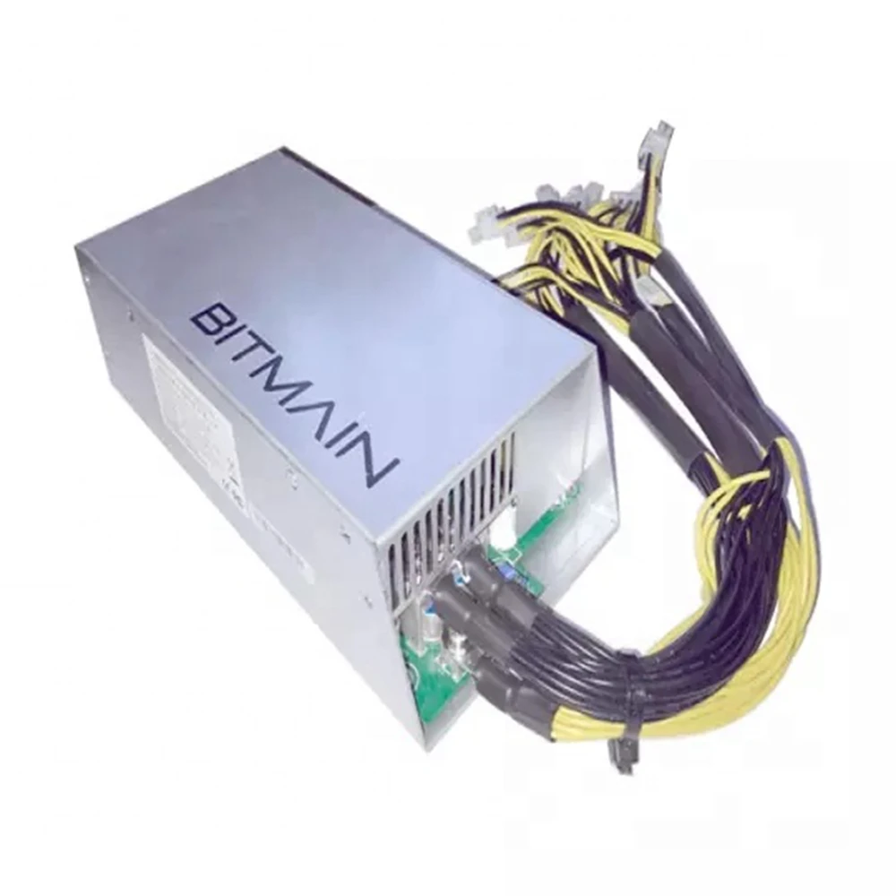 

Биткойн antminer официальный источник питания APW3 + блок питания 1600 Вт для S9 L3 + Z9 Z11 A10 блок питания для майнинга