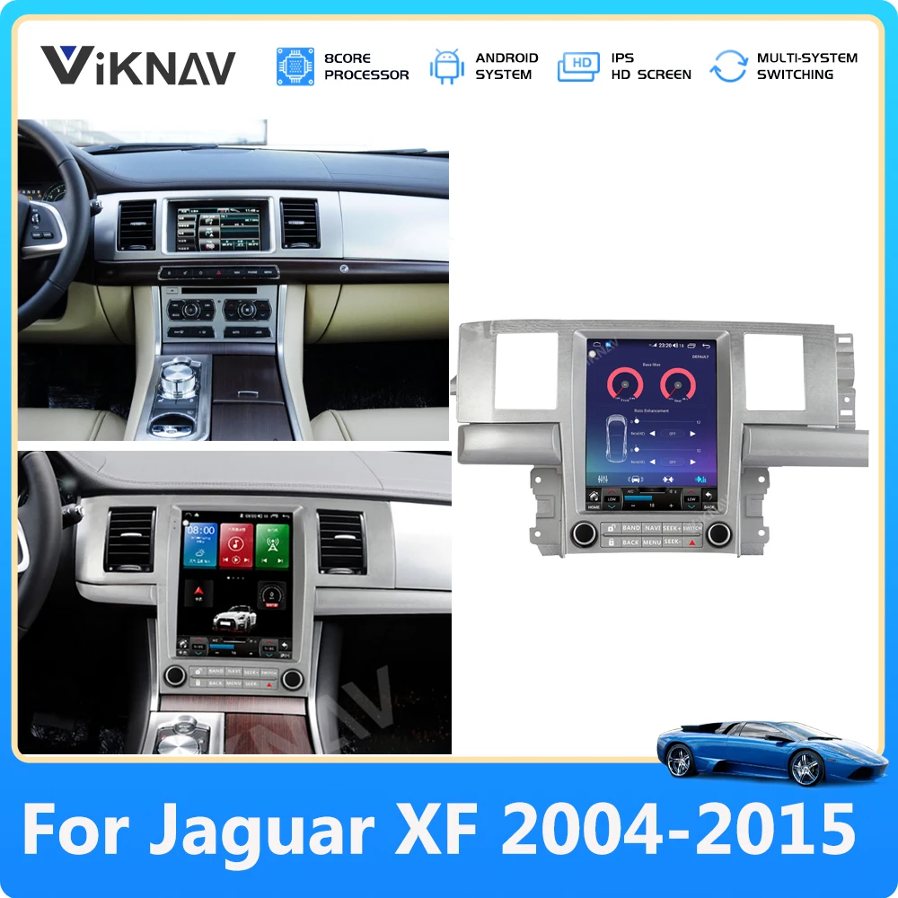 

2Din Car GPS Navigation Multimedia Player For Jaguar XF 2004-2015 Android Car Radio Auto Stereo Tape Recorder Head Unit Screen