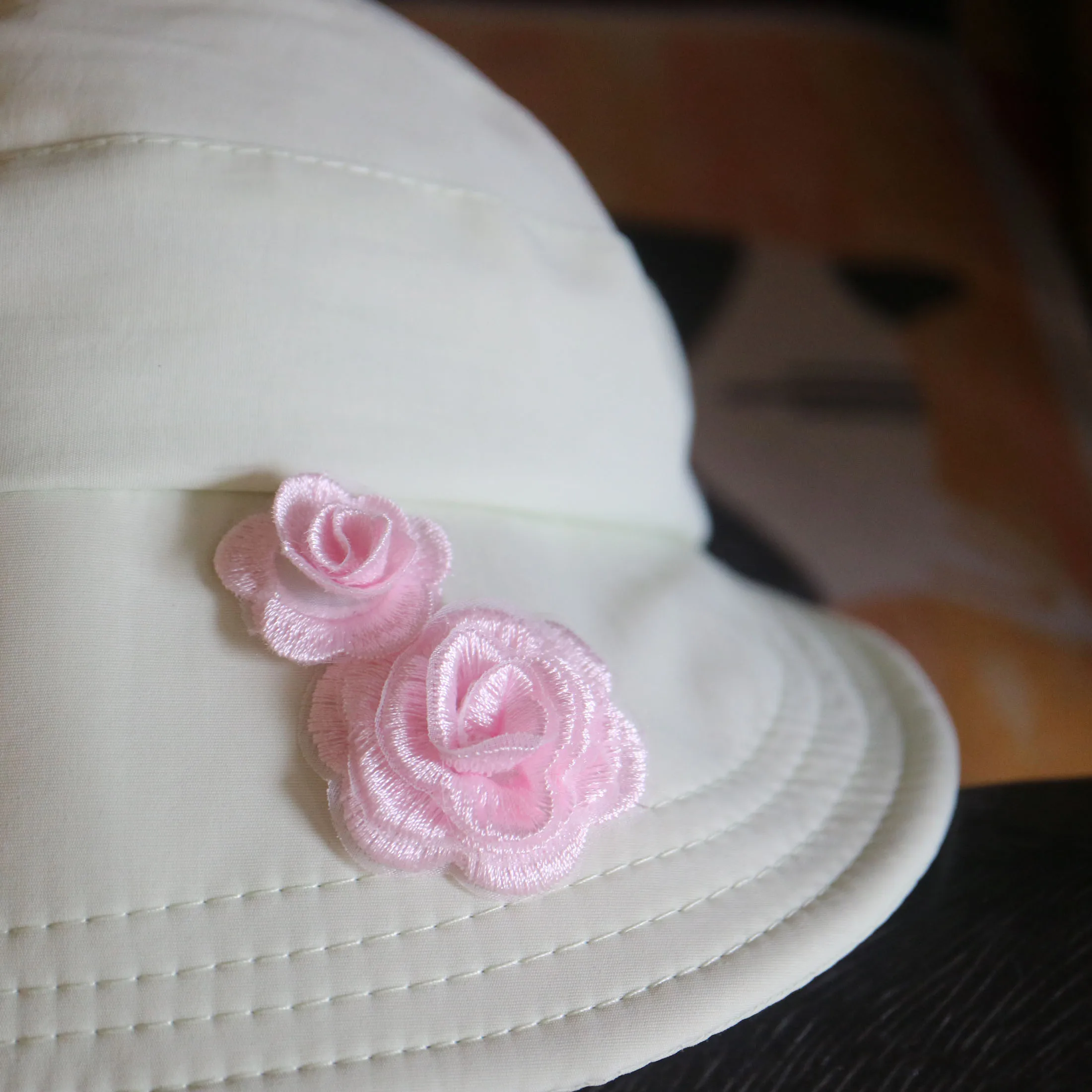 10 개/대 DIY 자수 꽃 장미 패치 의류 수 놓은 꽃 패치 가방 장식 parches applique