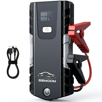 Avviatore di emergenza per auto 6000A Picco 21800mAh (fino a gas o motore diesel da 8 litri o 10 litri, 50 tempi) Avvio di emergenza per batteria per auto da 12 V