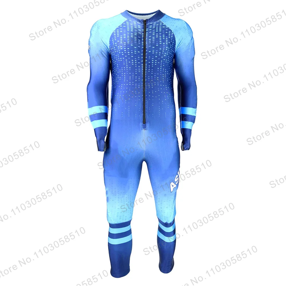 Acrctica GS Non-Padded Speed Race Suit Performance GS MEN Race Ski Suits Winter Flange Jumpsuits One Piece Downhill Speed GS Set