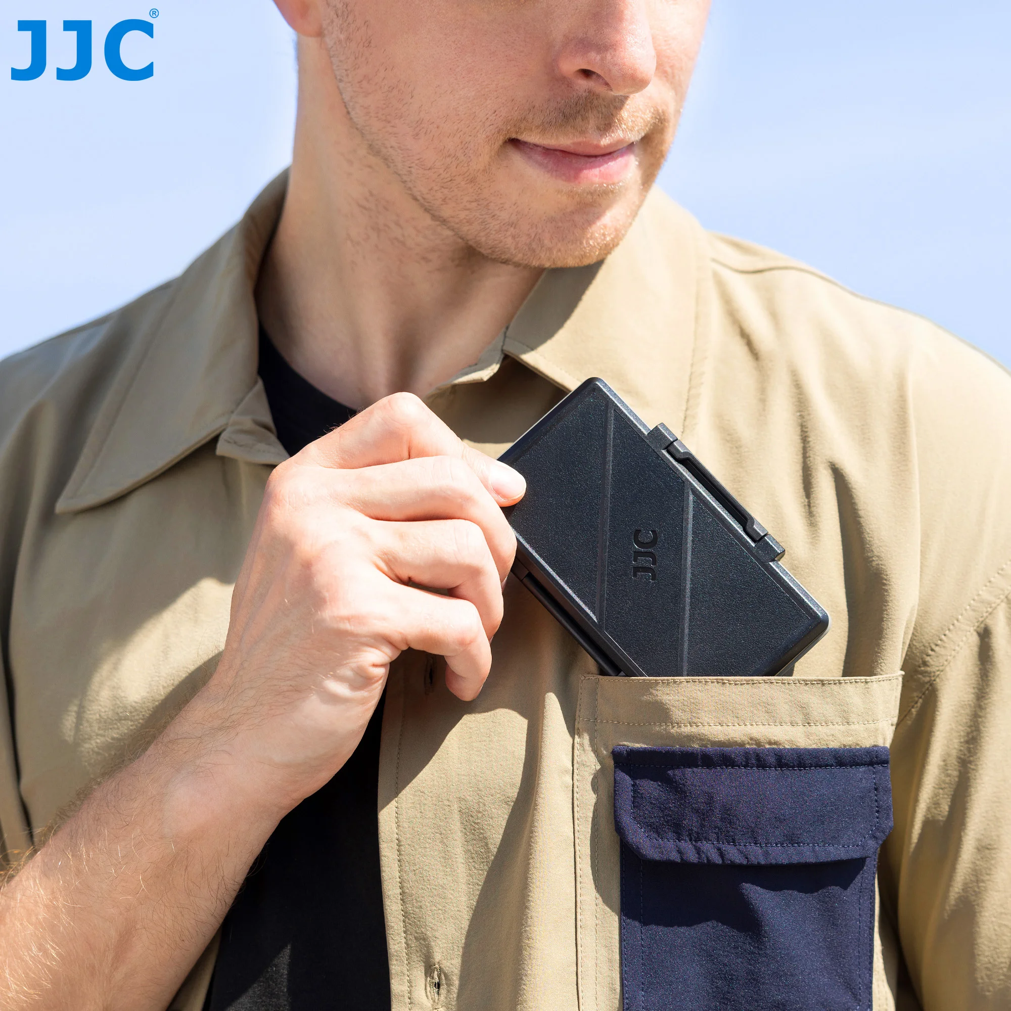 Jjc 30 Slots Micro sd Cartão Case à Prova Impermeável Água Microsd Titular do Cartão de Memória Organizador Caixa de Armazenamento com Etiqueta para tf Micro Sdhc Sdxc - Imagem 5
