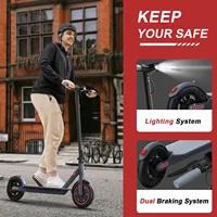 JUICEASE E1 Pro Scooter électrique 350W moteur 500W puissance de pointe pliant trottinette électrique 36V7.8AH 5.2 puces 25KM portée EScooter 5