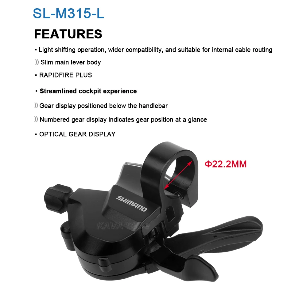 Shimano Acera Altus M360 24S Gruppe 3x8 Gang M315 Shifter M310 Schaltwerk HG31-8 Kassette 8S K7 HG70 HG41Kette 112 Links – Detail 3