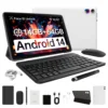 A7L 10.1-inch Android 14 Tablet 14GB RAM 64GB ROM Octa-Core Processor HD IPS WiFi Protective Case Pen Keyboard Mice Headphone 1